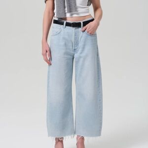 Citizens of Humanity Ayla Raw Hem Crop Jeans
